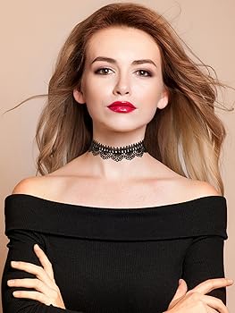 UNDERCOVER◎ネックレス◎レース◎男女兼用◎ブラック◎レア◎25ss 小花レースチョーカー（ネックレス）｜Three Four Time（スリー